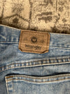 Pantalon baggy jean large skater Japanese balloon streetwear JNCO y2k vintage hip-hop 33US n•111