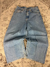 Pantalon baggy jean large skater Japanese balloon streetwear JNCO y2k vintage hip-hop 33US n•111
