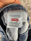 Pantalon baggy jean large skater Japanese balloon streetwear JNCO y2k vintage hip-hop 36US n•112