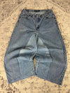Pantalon baggy jean large skater Japanese balloon streetwear JNCO y2k vintage hip-hop 36US n•112