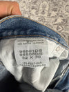 Pantalon baggy jean large skater Japanese balloon streetwear JNCO y2k vintage hip-hop 30US n•114