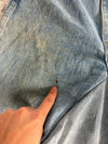 Pantalon baggy jean large skater Japanese balloon streetwear JNCO y2k vintage hip-hop 32US n•122