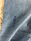 Pantalon baggy jean large skater Japanese balloon streetwear JNCO y2k vintage hip-hop L n•105