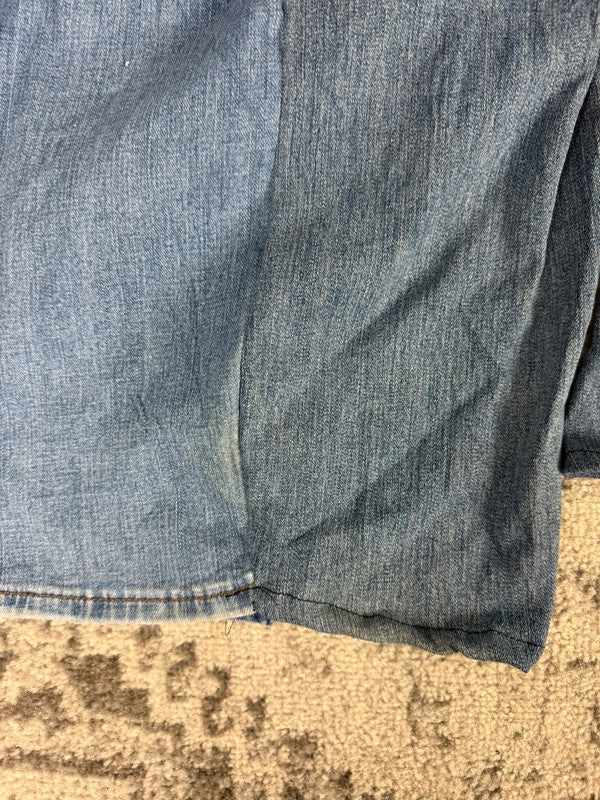 Pantalon baggy jean large skater Japanese balloon streetwear JNCO y2k vintage hip-hop L n•105