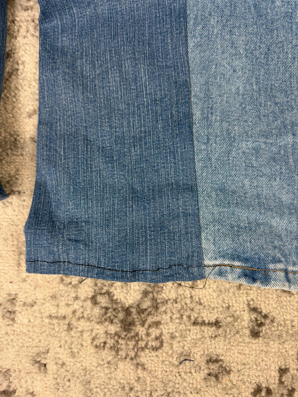 Pantalon baggy jean large skater Japanese balloon streetwear JNCO y2k vintage hip-hop 36US n•126