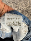 Pantalon baggy jean large skater Japanese balloon streetwear JNCO y2k vintage hip-hop 36US n•126