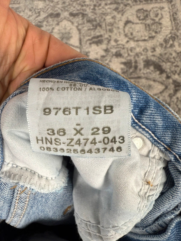 Pantalon baggy jean large skater Japanese balloon streetwear JNCO y2k vintage hip-hop 36US n•126