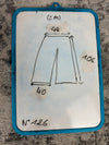 Pantalon baggy jean large skater Japanese balloon streetwear JNCO y2k vintage hip-hop 36US n•126