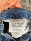 Pantalon baggy jean large skater Japanese balloon streetwear JNCO y2k vintage hip-hop 38US n•127
