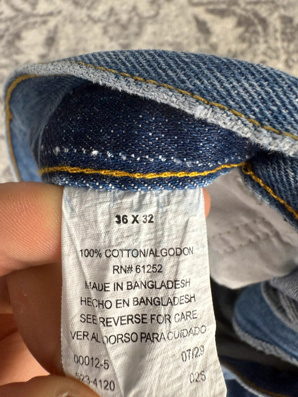 Pantalon baggy jean large skater Japanese balloon streetwear JNCO y2k vintage hip-hop 36US n•130