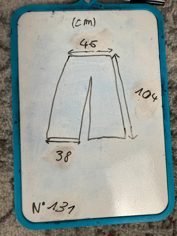 Pantalon baggy jean large skater Japanese balloon streetwear JNCO y2k vintage hip-hop 36US n•131