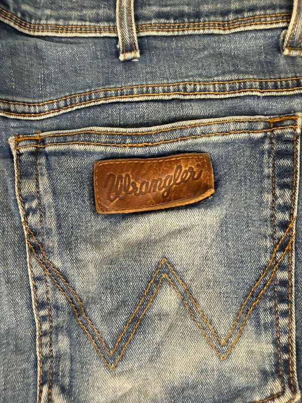 Pantalon baggy jean large skater Japanese balloon streetwear JNCO y2k vintage hip-hop XL n•133