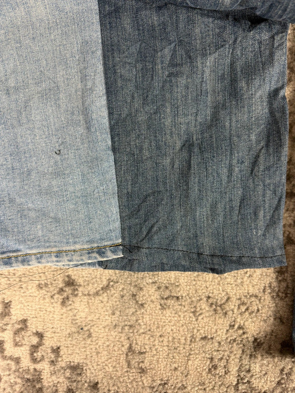 Pantalon baggy jean large skater Japanese balloon streetwear JNCO y2k vintage hip-hop 36US n•134