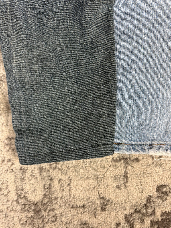 Pantalon baggy jean large skater Japanese balloon streetwear JNCO y2k vintage hip-hop 36US n•135
