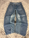 Pantalon baggy jean large skater Japanese balloon streetwear JNCO y2k vintage hip-hop 34US n•137