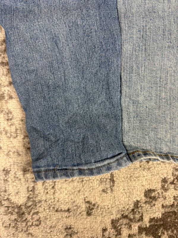 Pantalon baggy jean large skater Japanese balloon streetwear JNCO y2k vintage hip-hop 32US n•140