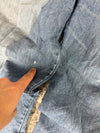 Pantalon baggy jean large skater Japanese balloon streetwear JNCO y2k vintage hip-hop 32US n•140
