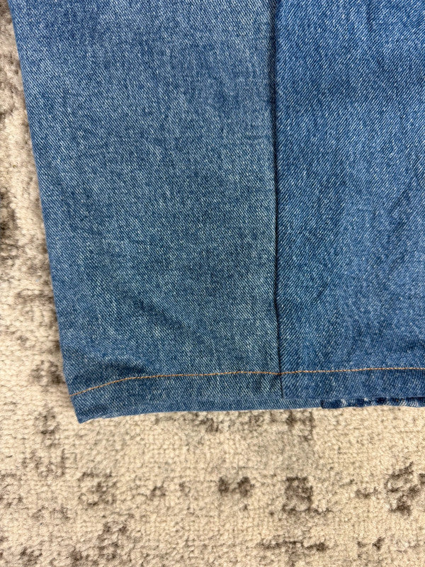 Pantalon baggy jean large skater Japanese balloon streetwear JNCO y2k vintage hip-hop L n•141