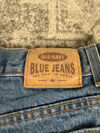 Pantalon baggy jean large skater Japanese balloon streetwear JNCO y2k vintage hip-hop M n•142