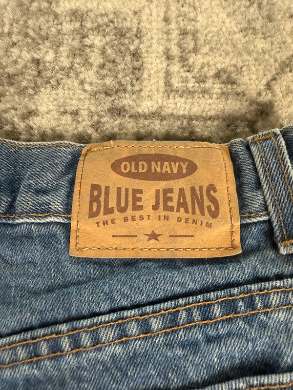 Pantalon baggy jean large skater Japanese balloon streetwear JNCO y2k vintage hip-hop M n•142