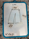 Pantalon baggy jean large skater Japanese balloon streetwear JNCO y2k vintage hip-hop 34US n•143