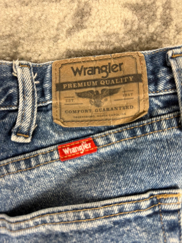 Pantalon baggy jean large skater Japanese balloon streetwear JNCO y2k vintage hip-hop 35US n•144