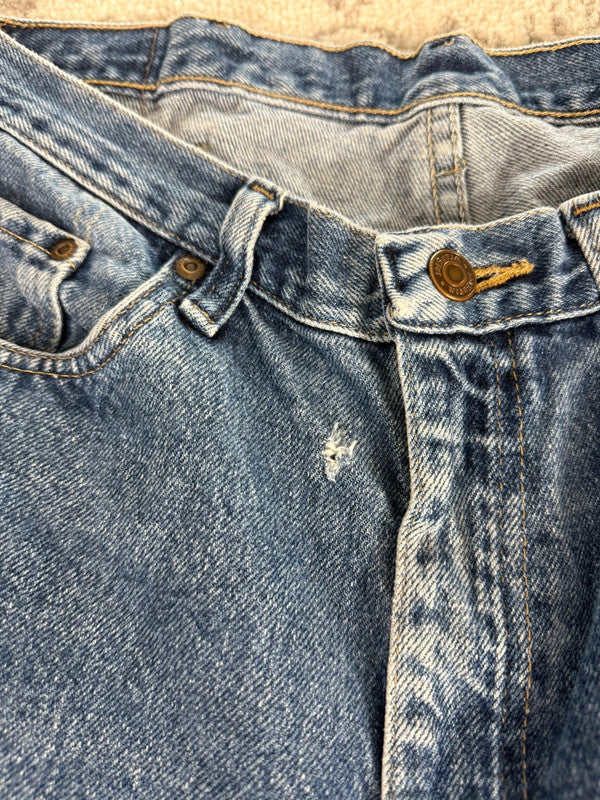 Pantalon baggy jean large skater Japanese balloon streetwear JNCO y2k vintage hip-hop 35US n•144