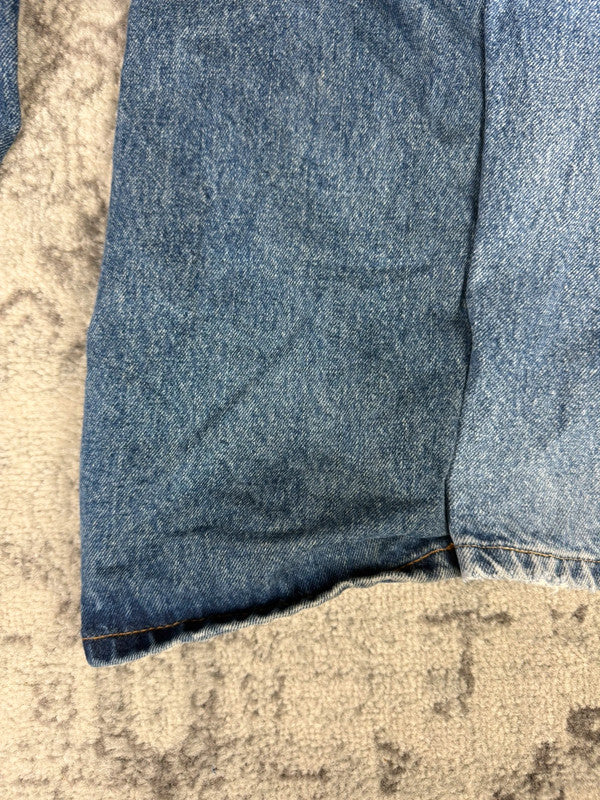 Pantalon baggy jean large skater Japanese balloon streetwear JNCO y2k vintage hip-hop 35US n•144