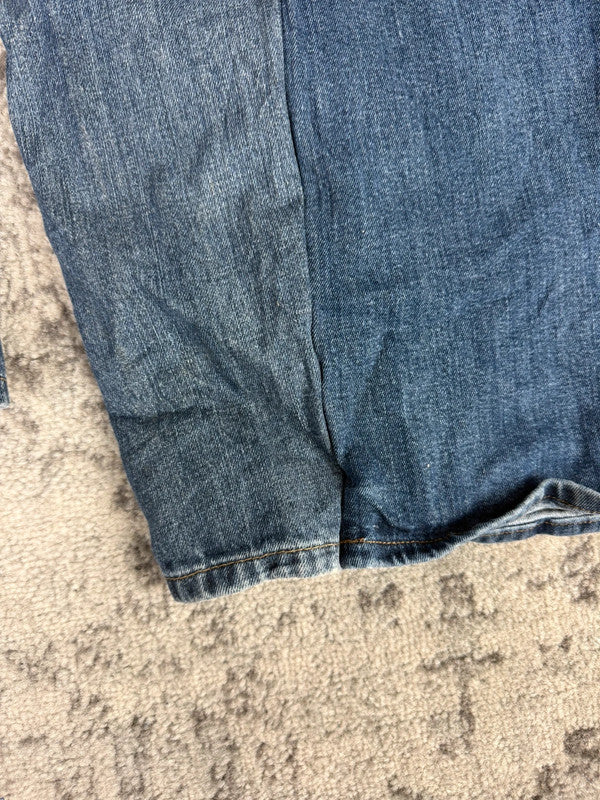 Pantalon baggy jean large skater Japanese balloon streetwear JNCO y2k vintage hip-hop M n•145