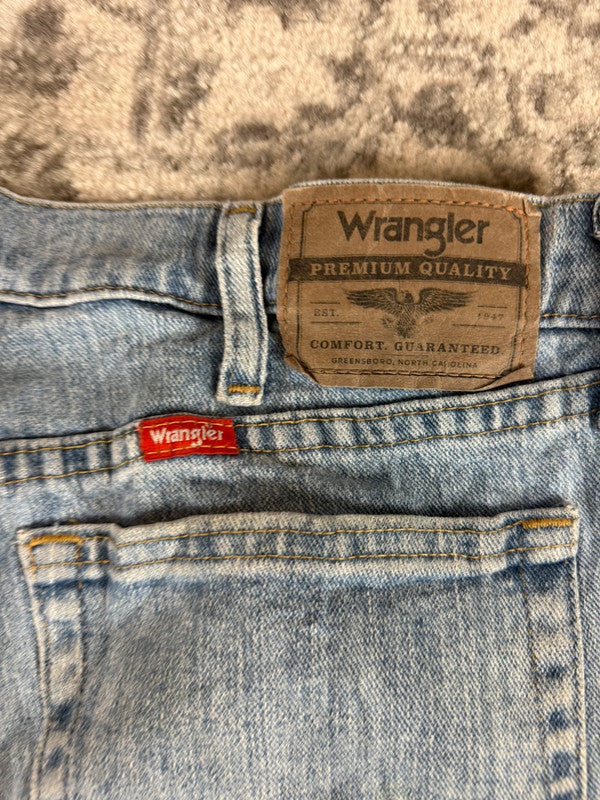 Pantalon baggy jean large skater Japanese balloon streetwear JNCO y2k vintage hip-hop 34US n•235