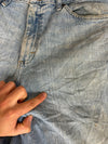 Pantalon baggy jean large skater Japanese balloon streetwear JNCO y2k vintage hip-hop 34US n•235
