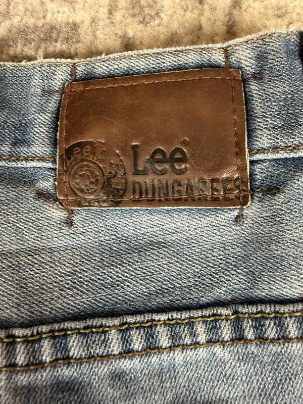 Pantalon baggy jean large skater Japanese balloon streetwear JNCO y2k vintage hip-hop L n•236