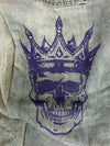 Pantalon baggy jean large skater Japanese balloon streetwear JNCO y2k vintage hip-hop L n•236