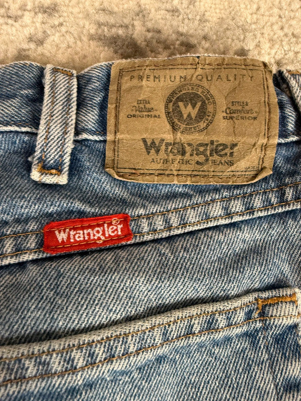 Pantalon baggy jean large skater Japanese balloon streetwear JNCO y2k vintage hip-hop 34US n•238