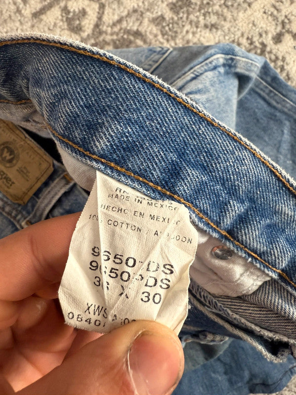 Pantalon baggy jean large skater Japanese balloon streetwear JNCO y2k vintage hip-hop 34US n•238