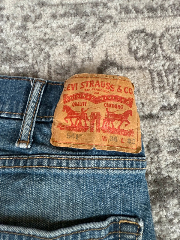 Pantalon baggy jean large skater Japanese balloon streetwear JNCO y2k vintage hip-hop 36US n•240