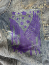 Pantalon baggy jean large skater Japanese balloon streetwear JNCO y2k vintage hip-hop 32US n•241