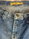 Pantalon baggy jean large skater Japanese balloon streetwear JNCO y2k vintage hip-hop 32US n•241