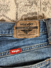 Pantalon baggy jean large skater Japanese balloon streetwear JNCO y2k vintage hip-hop 32US n•242