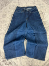 Pantalon baggy jean large skater Japanese balloon streetwear JNCO y2k vintage hip-hop 30US n•154