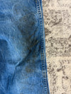Pantalon baggy jean large skater Japanese balloon streetwear JNCO y2k vintage hip-hop L n•159