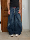 Pantalon baggy jean large Japanese balloon streetwear JNCO y2k vintage hip-hop taille 32US n•160