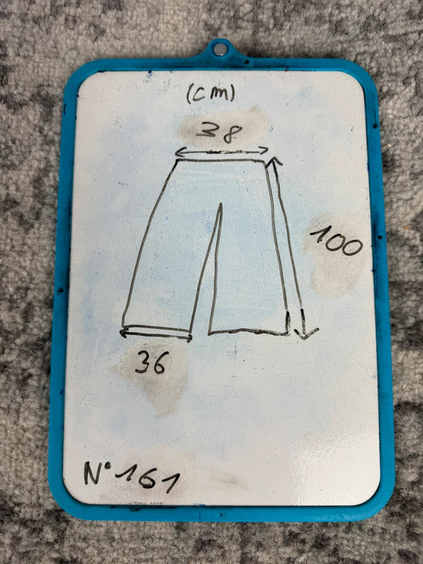 Pantalon baggy jean large Japanese balloon streetwear JNCO y2k vintage hip-hop taille 30US n•161