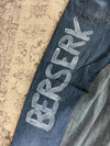 Pantalon baggy jean large Japanese balloon streetwear JNCO y2k vintage hip-hop taille 36US n•162