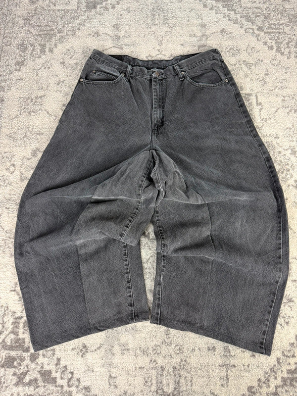 Pantalon baggy jean large Japanese balloon streetwear JNCO y2k vintage hip-hop taille L n•164
