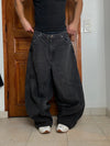 Pantalon baggy jean large Japanese balloon streetwear JNCO y2k vintage hip-hop taille XL n•166