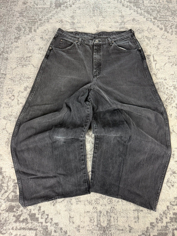 Pantalon baggy jean large Japanese balloon streetwear JNCO y2k vintage hip-hop taille XL n•166