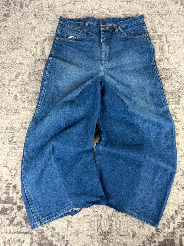 Pantalon baggy jean large Japanese balloon streetwear JNCO y2k vintage hip-hop taille 35US n•169