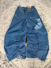 Pantalon baggy jean large Japanese balloon streetwear JNCO y2k vintage hip-hop taille XS n•171