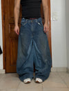 Pantalon baggy jean large Japanese balloon streetwear JNCO y2k vintage hip-hop taille 36US n•172
